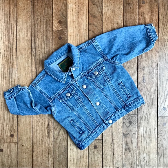 GAP Other - Vintage 90's babyGAP classic jean trucker jacket